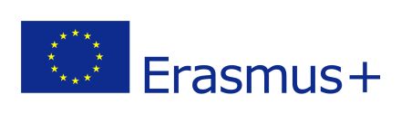 Europafahne mit Erasmus+