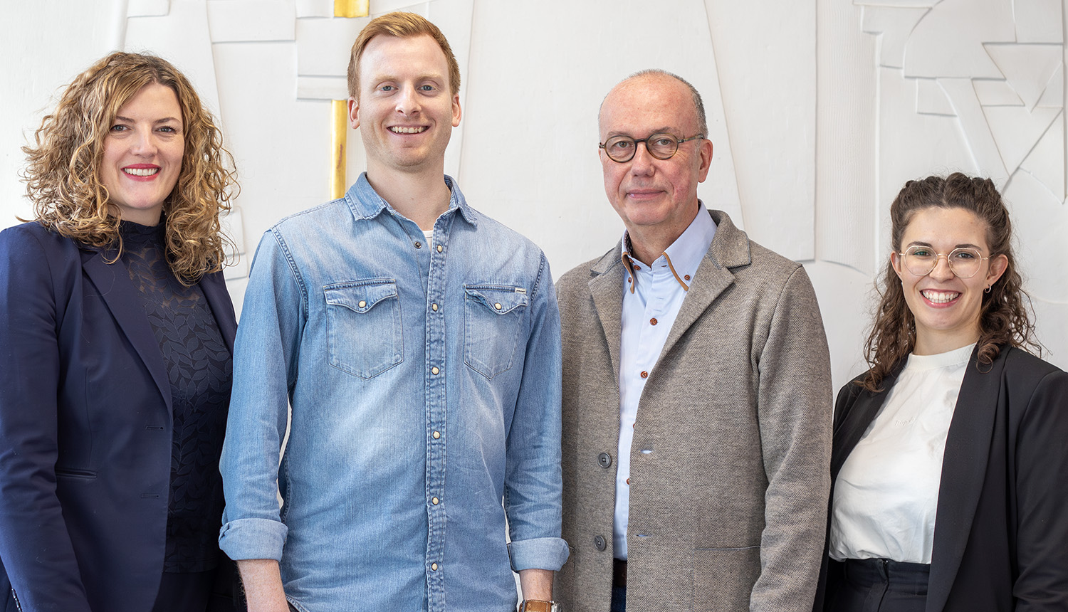 Gruppenbild des Teams der Pressestelle