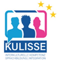Abgebildet ist das Logo der Erasmus+ Qualifizierung „Kulisse“.