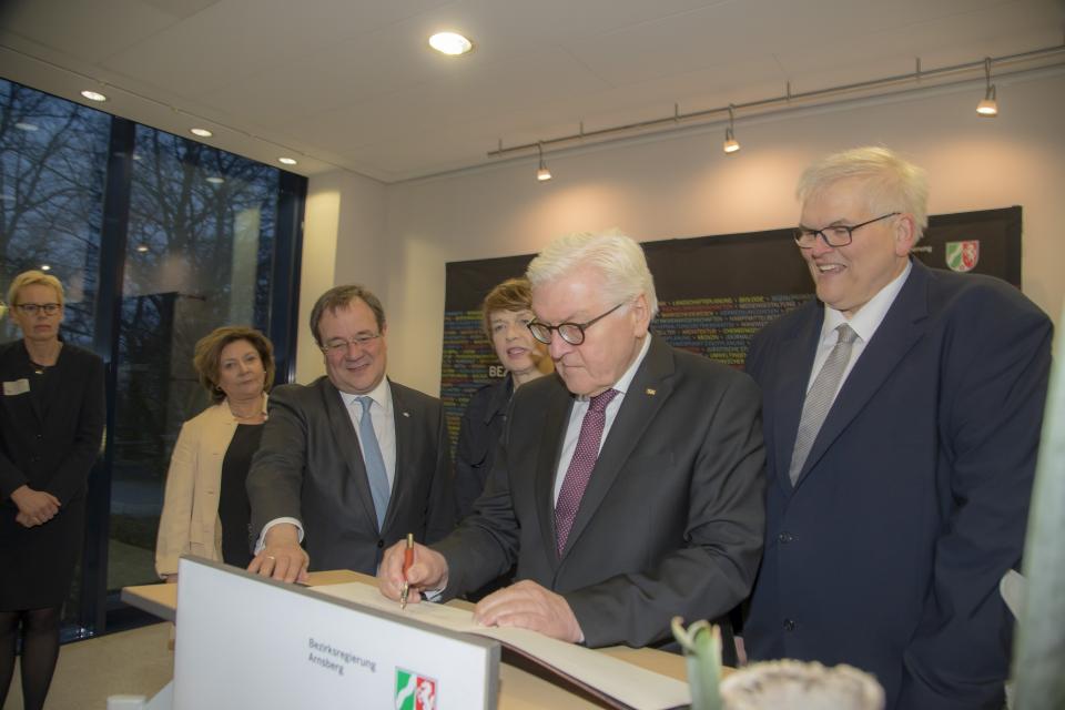 Treffen Ehrenamtlicher mit Bundespräsident Steinmeier