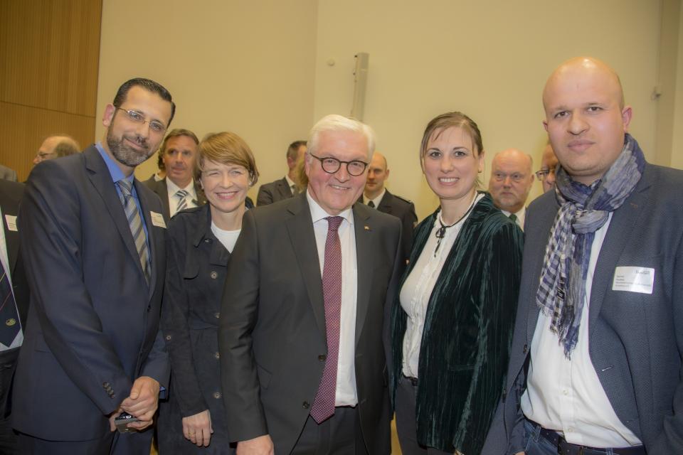Treffen Ehrenamtlicher mit Bundespräsident Steinmeier