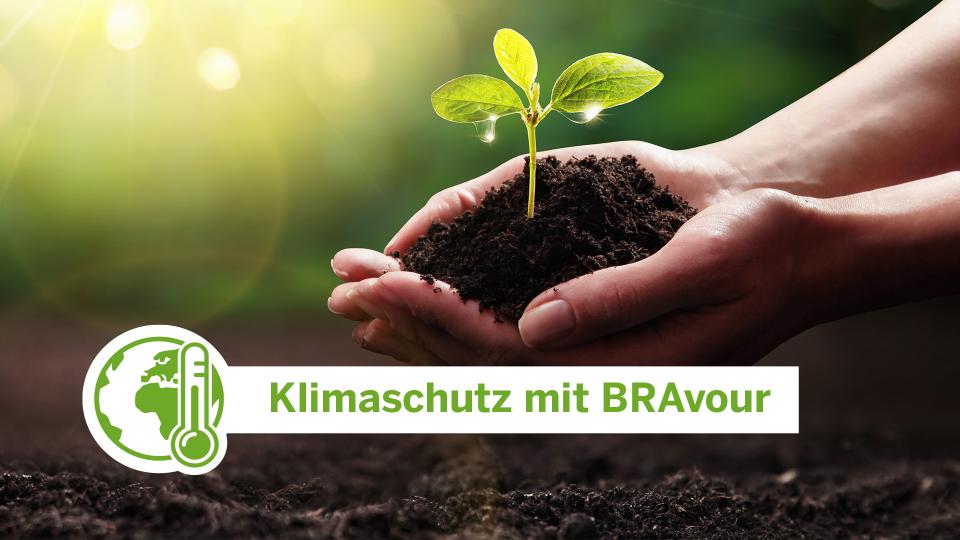 Logo der Kampagne "Klimaschutz mit BRAvour"