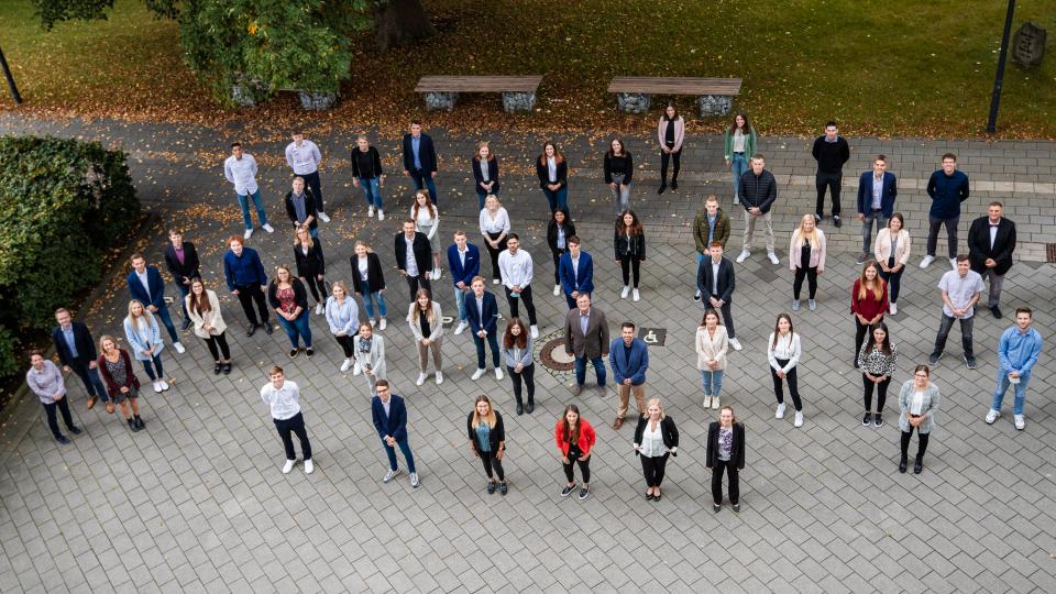 Die neuen Auszubildenden in der Bezirksregierung Arnsberg 