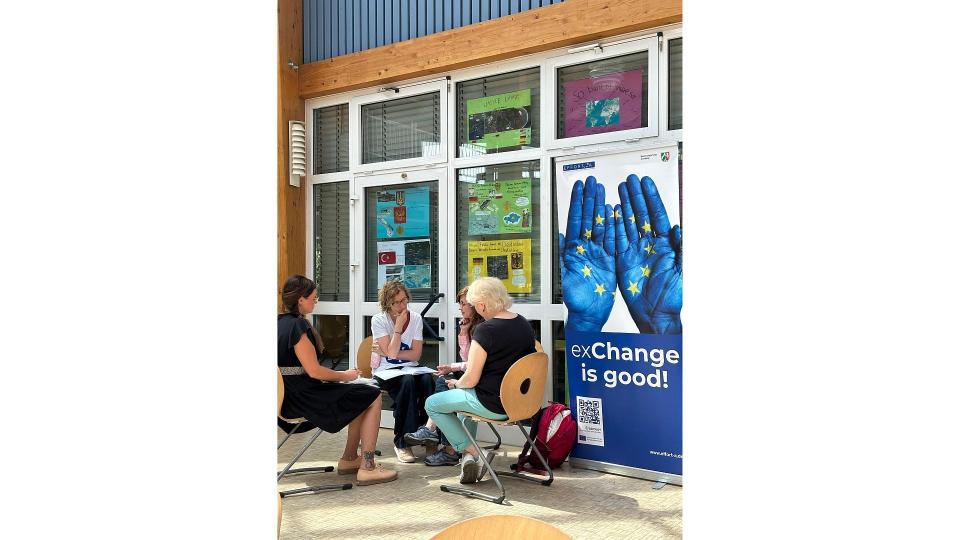 Abgebildet sind Impressionen zu der Veranstaltung “Together for Europe - Together for Justice”.