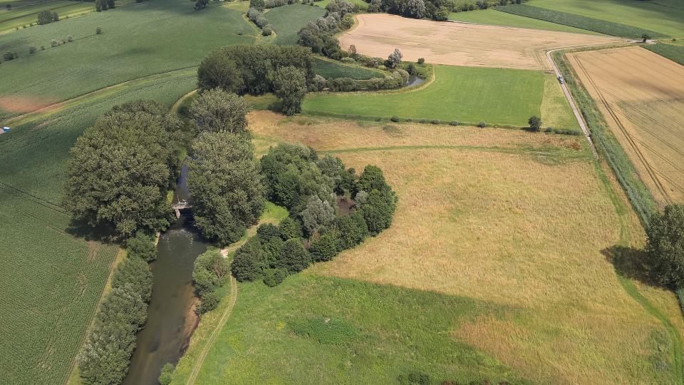 Abgebildet ist die Lippe bei Lippstadt Garfeln.