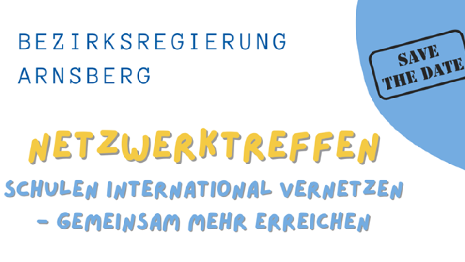Plakat zu dem Netzwerktreffen