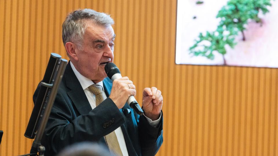 Innenminister Reul spricht