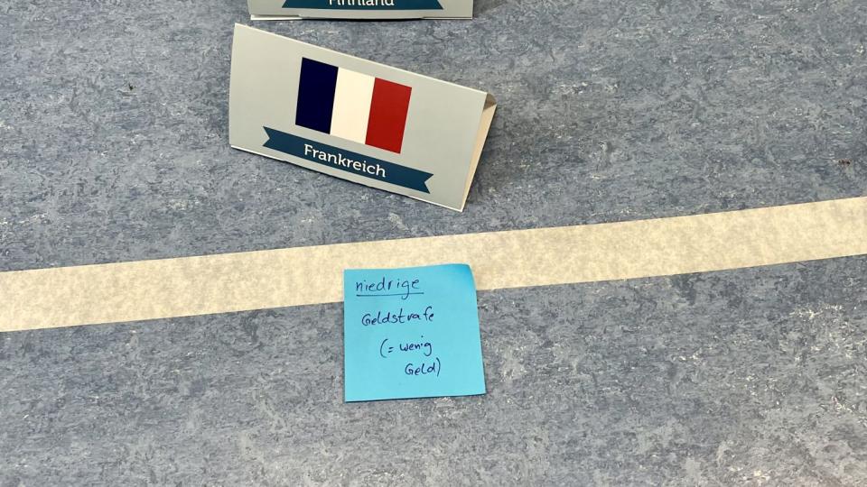 Abgebildet sind Impressionen zu einer Veranstaltung in der Walburgisschule Werl.
