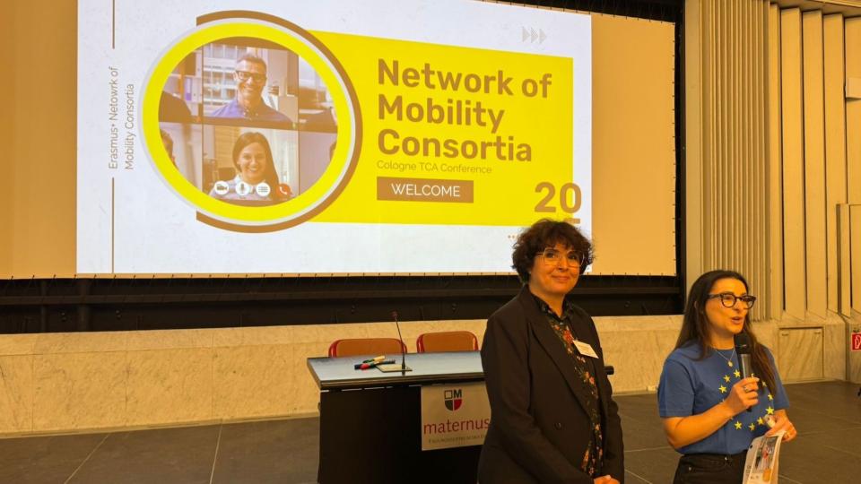 Abgebildet sind Impressionen zur der internationalen Konferenz in Santiago de Compostela in Spanien.