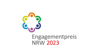 Logo des Engagementpreises NRW 2023
