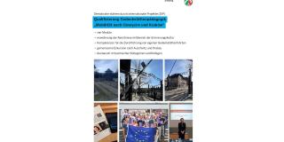 Abgebildet ist eine Zusammensetzung mehrerer Bilder vom Projekttag. 
