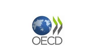 Logo der OECD - Weltkugel
