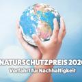 Logo des Naturschutzpreises 2020 "Vorfahrt für Nachhaltigkeit"