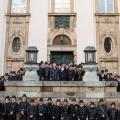 Die Schornsteinfegerinnen und Schornsteinfeger des Regierungsbezirks Arnsberg kamen zum traditionellen Empfang des Regierungspräsidenten 