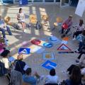 Abgebildet sind Impressionen zu der Veranstaltung “Together for Europe - Together for Justice”.