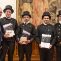 Regierungspräsident Böckelühr im Kreise der bestellten Schornsteinfeger