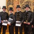 Regierungspräsident Böckelühr im Kreise der bestellten Schornsteinfeger