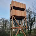 Aussichtsturm mit Wendeltreppe