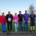 Abgebildet sind Klaudia Witte, Frank Michael Schmidt, Irmhild Neef, David Wörster, Dirk Becker und Gerrit Baumgart.