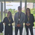 Abgebildet sind Impressionen zur der internationalen Konferenz in Santiago de Compostela in Spanien.